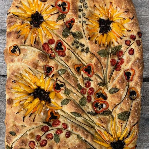 That_Amy_Cakes Garden Focaccia